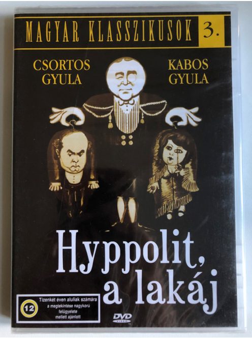 Hyppolit a lakáj - Magyar klasszikusok 3. - DVD