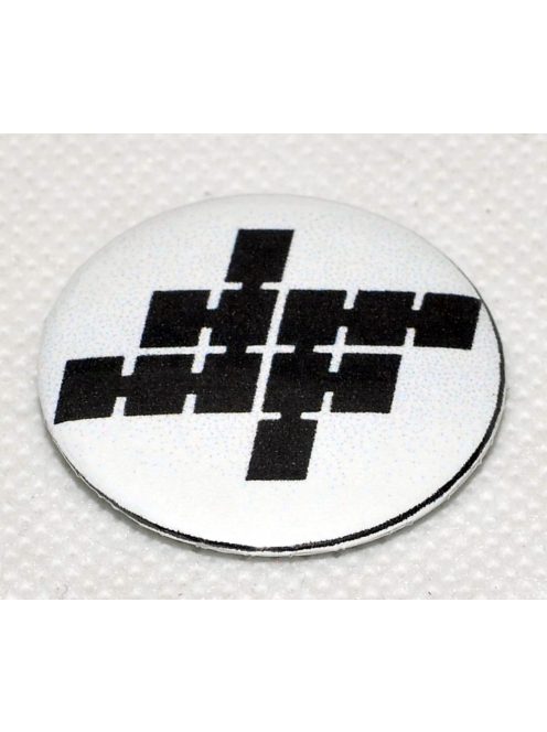 Kitűző, FORTE logo, 28 mm átmérő