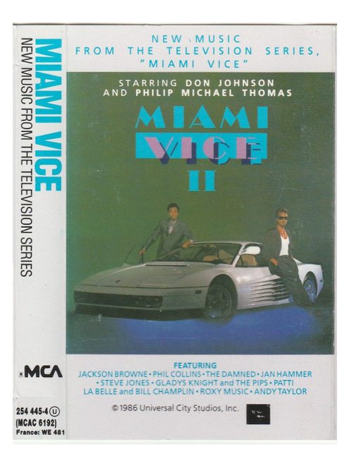 Various – Miami Vice II (New Music From The Television Series, "Miami Vice")