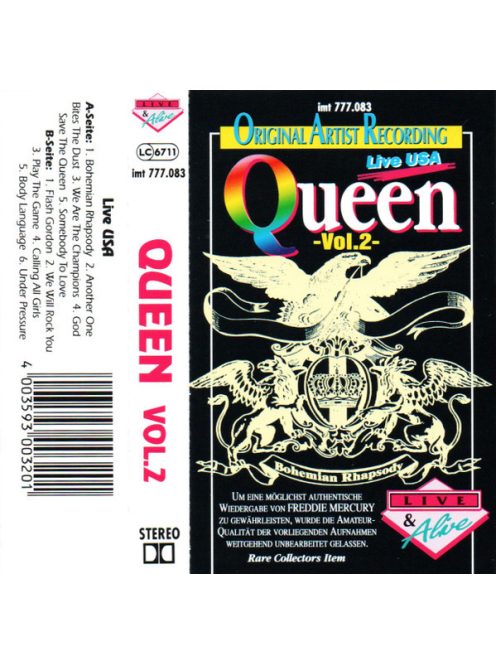 Queen – Bohemian Rhapsody (Live USA Vol. 2)