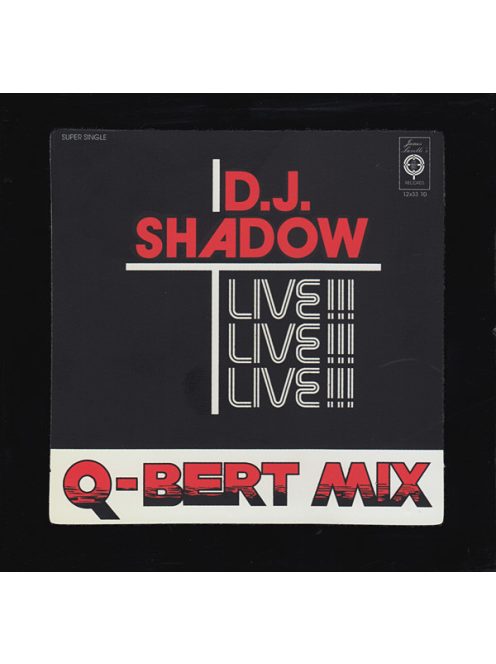 D.J. Shadow* – Q-Bert Mix (Live!!!)