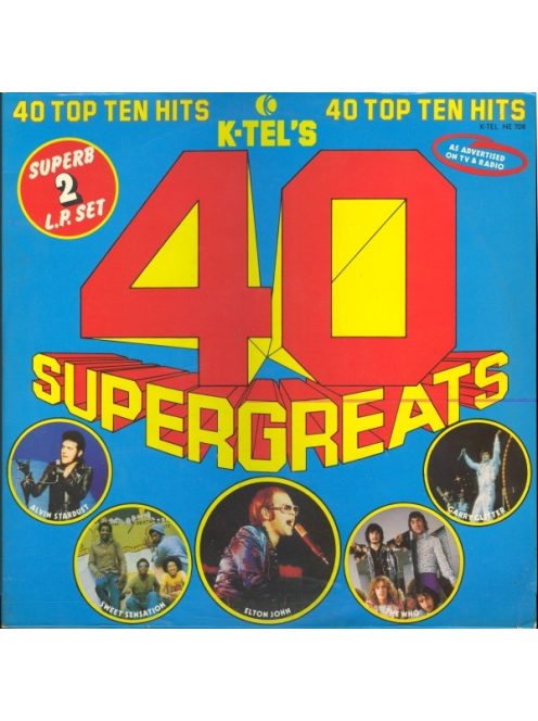 Various – K-Tel's 40 Super Greats