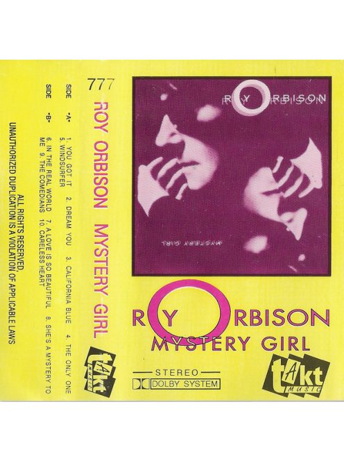 Roy Orbison – Mystery Girl