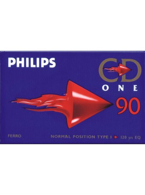 Philips CD One 90 magnó kazetta 90 min