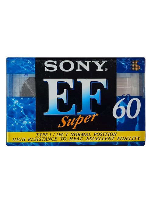 SONY EF60 magnó kazetta 60 min